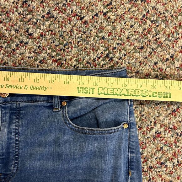 Talbots Blue Medium Wash Non-Distressed High Rise Slim Ankle Jeans Size 16W - Picture 10 of 13